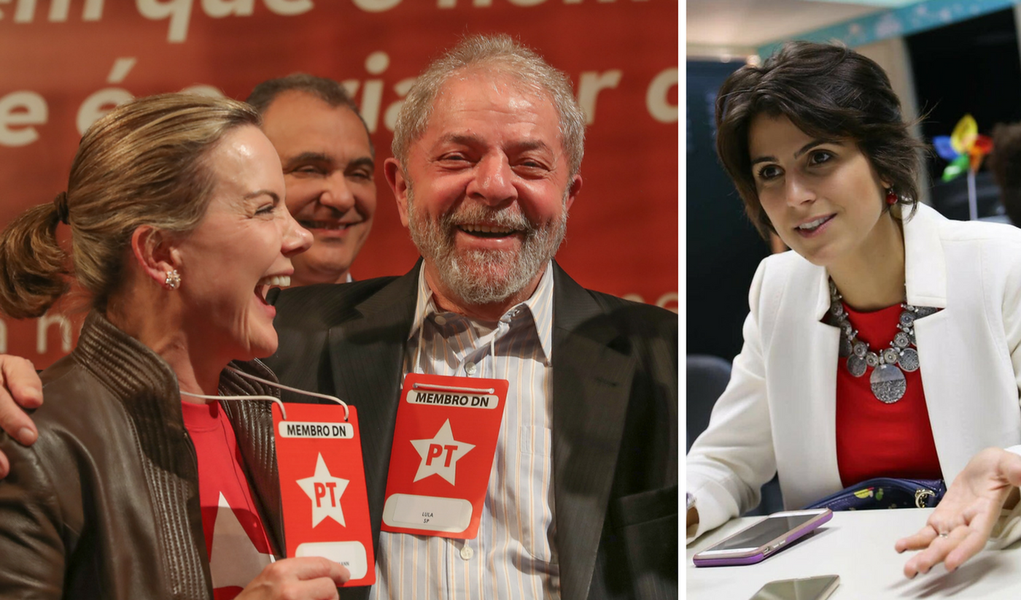 Em defesa de Lula, Gleisi e Manuela D'Ávila planejam "tribunal paralelo" em Porto Alegre