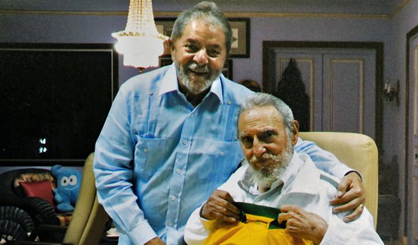 Num artigo de 2008, Fidel relatou como foi seu encontro com Lula
