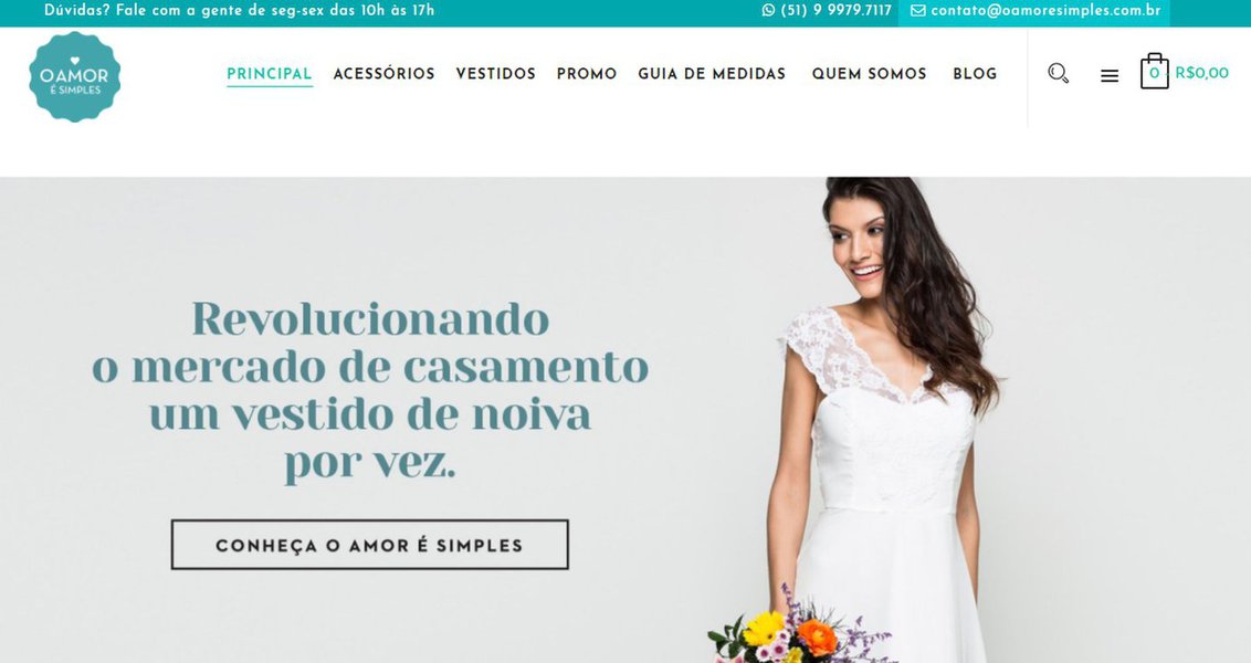 Empreendedoras abrem startup para comercializar vestidos de noiva a preços acessíveis