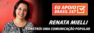 Renata Mielli apoia o 247: constrói uma comunicação popular