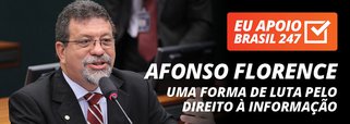 Afonso Florence apoia o 247: uma forma de luta pelo direito à informação