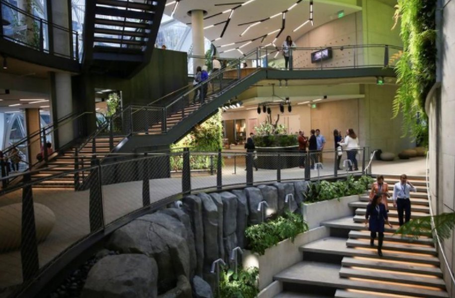 Amazon inaugura sede remodelada Seattle