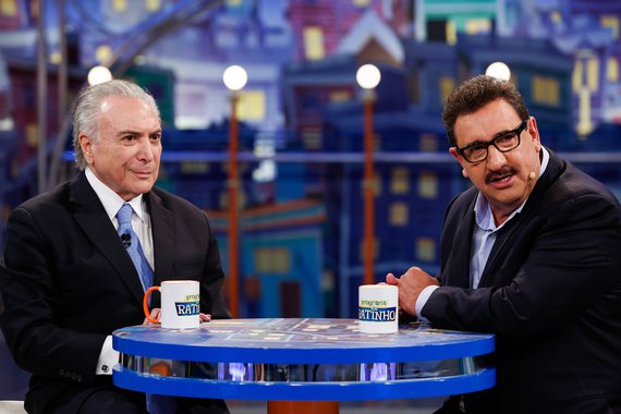 De novo no SBT, Temer faz terror contra Previdência no Programa do Ratinho