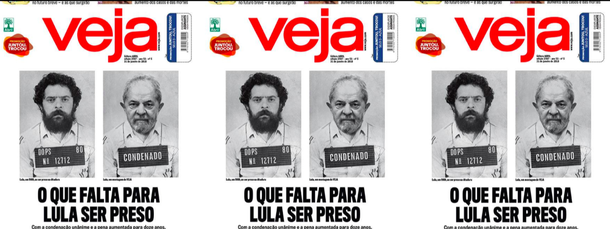 Veja se revela na capa: novo Dops quer prender Lula