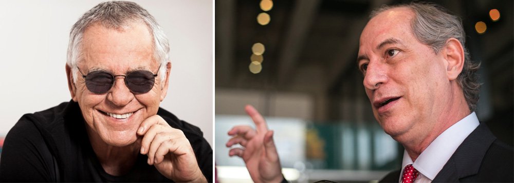 Nelson Motta vira cabo eleitoral de Ciro