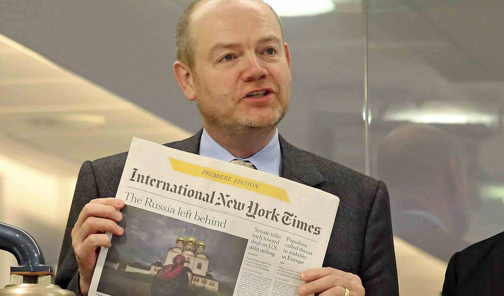 Presidente do NYT diz que edição impressa deve durar mais dez anos
