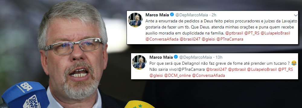 Marco Maia questiona 'jejum' e 'orações' do Judiciário pela prisão de Lula