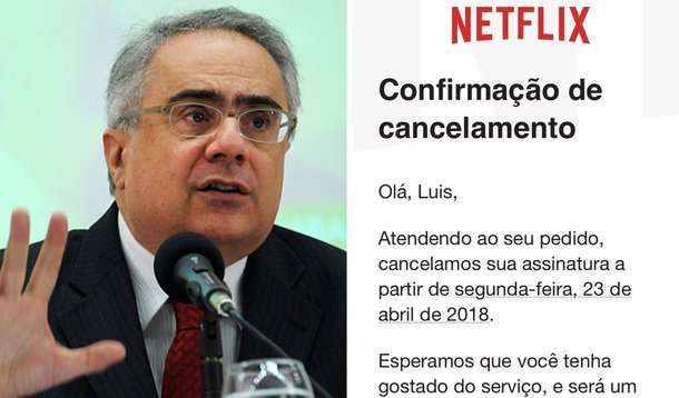 Luis Nassif cancela assinatura da Netflix