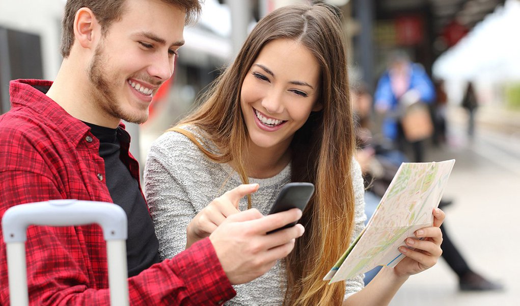 Os smartphones mudaram a forma como as pessoas viajam