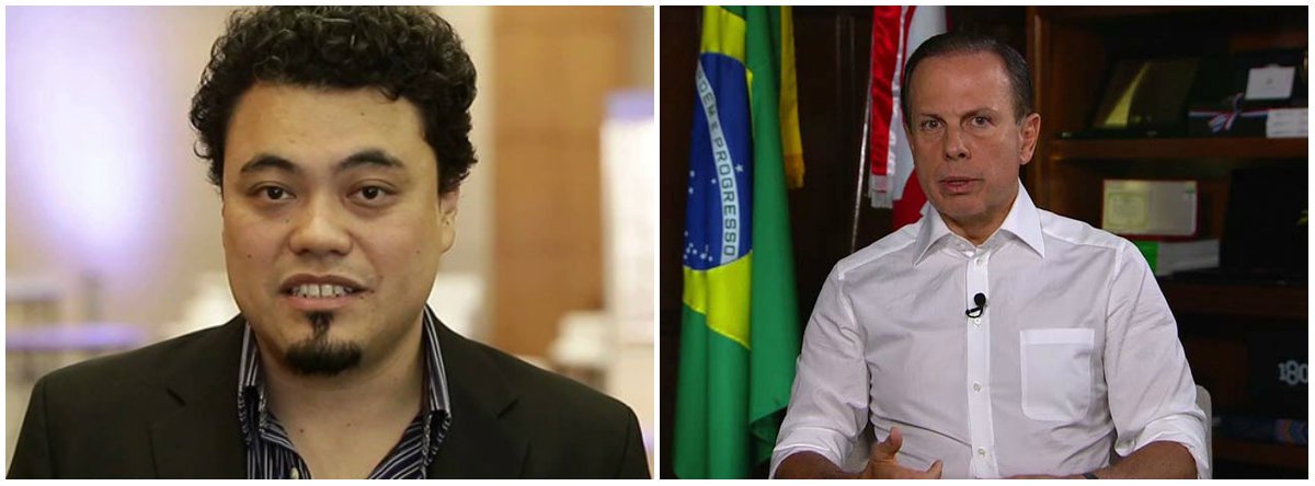 Sakamoto: João Doria falou mais de homem nu em museu do que de que dos mortos após chuvas