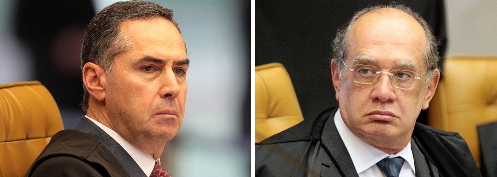Bate-boca entre Barroso e Gilmar Mendes é um dos assuntos mais comentados das redes
