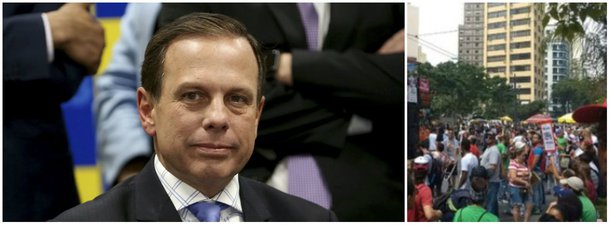 Servidores protestam contra manobras de Doria para aprovar reforma na previdência