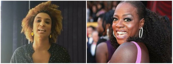 Atriz americana Viola Davis homenageia Marielle: “lutou pelos pobres na favela”