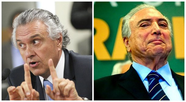 Caiado diz que Temer é envolvido com negociata