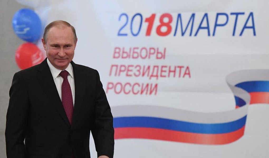 Putin se elege para quarto mandato com 73% dos votos