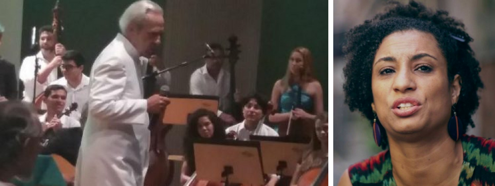 Geraldo Vandré proíbe protesto contra morte de Marielle e retira ativista