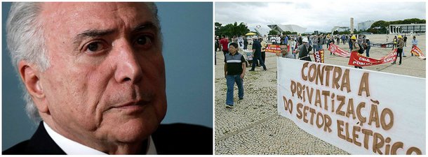 Contra a privatização, trabalhadores da Eletrobras articulam greve nesta terça