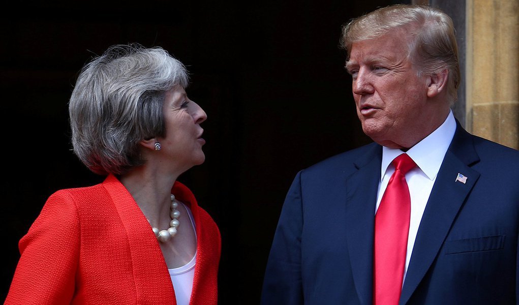 Trump sugeriu a May processar UE por Brexit