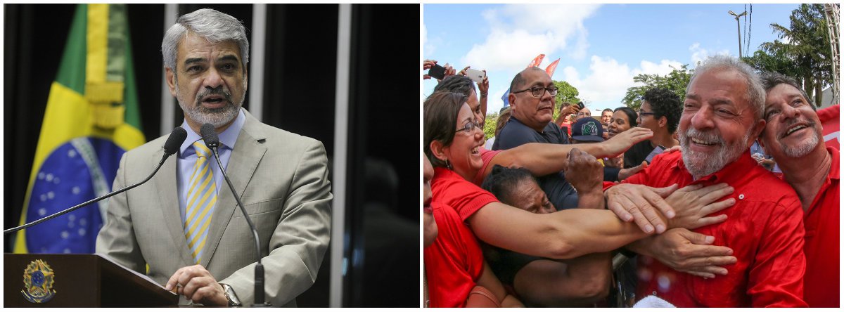 Humberto: o povo sabe que Lula enfrenta uma perseguição feroz