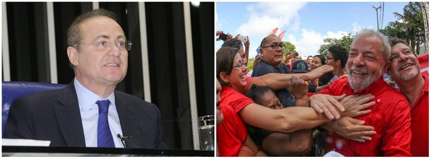 Renan: mais do que nunca Lula é um preso político