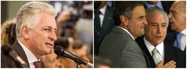 Correia sobre encontro de Temer e Aécio: coisa boa não sai dali