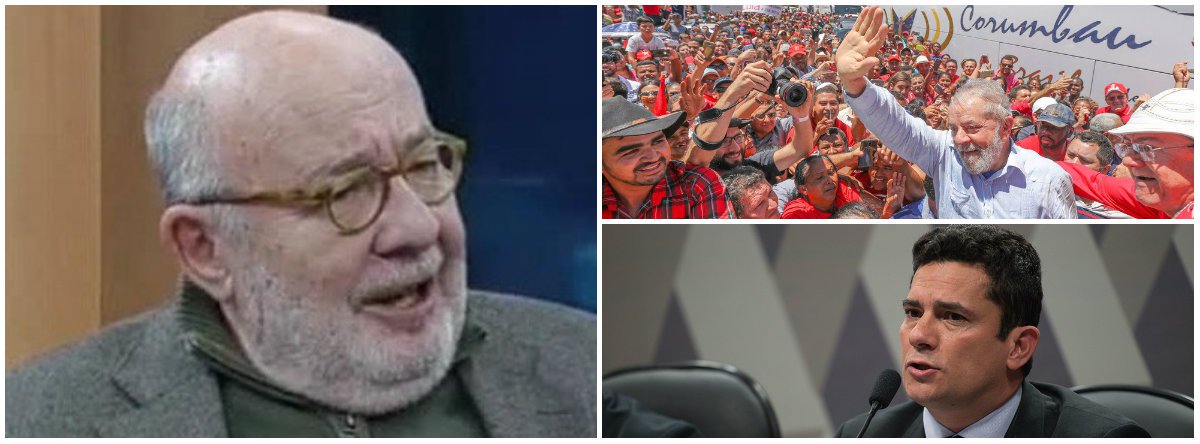Kotscho: nas redes sociais, a disputa para presidente agora é entre Lula e Moro