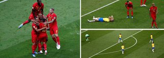 Brasil cai diante do timaço da Bélgica