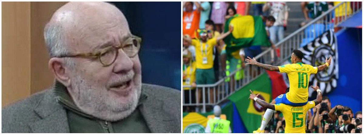 Cadê a festa do futebol? Querem nos roubar até a alegria de torcer pelo Brasil?