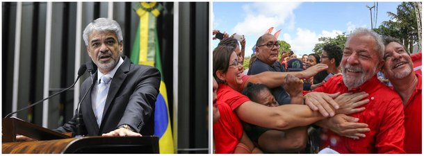 Não tem porque o PT pensar em outra alternativa que não seja Lula, diz Humberto