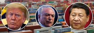 Começa guerra do século 21; China é maior parceiro do Brasil, mas golpistas vendem país aos EUA