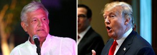 López Obrador convidará Trump para sua posse