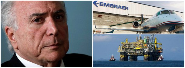 Tijolaço: na terra, mar e ar, vender o Brasil, e rápido, antes que acabe!