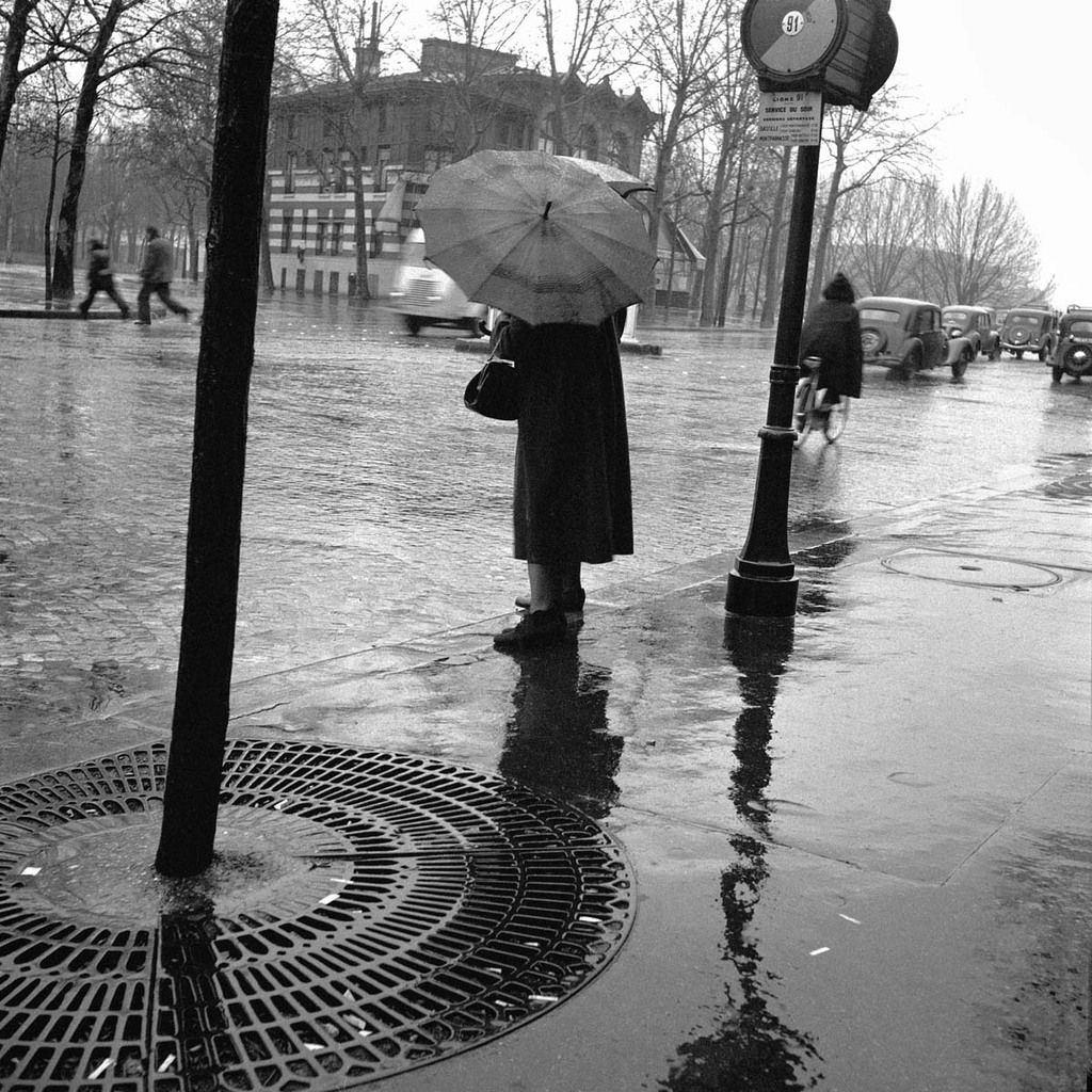 Um guarda-chuva francês em Zagreb