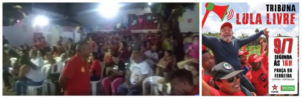 Militantes lotam a sede do PT Ceará em clima de tensão com o impasse da libertação de Lula
