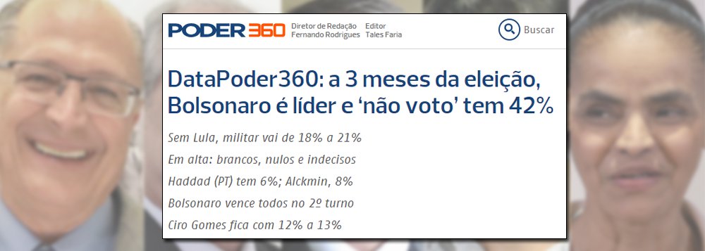 Sai a pesquisa fake news