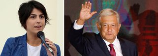 Manuela parabeniza México por López Obrador