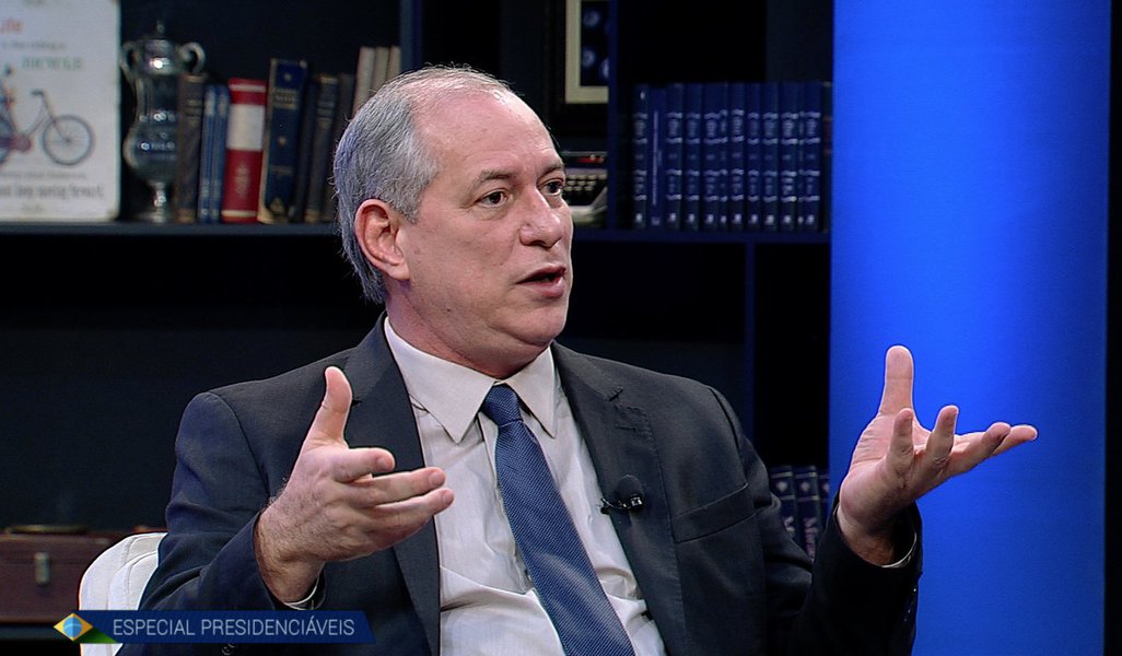 Ciro volta a defender alianças com partidos de centro-direita
