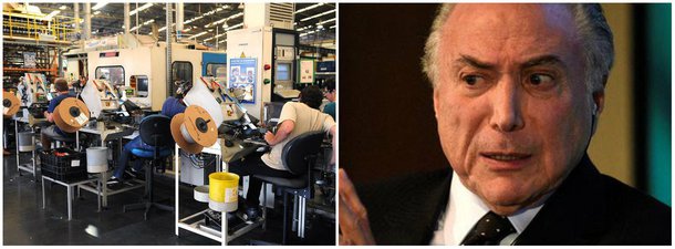 CNI: faturamento da indústria caiu 16,7%