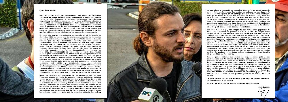 Consultor do Vaticano denuncia fakenews da mídia e confirma que terço veio do papa a Lula