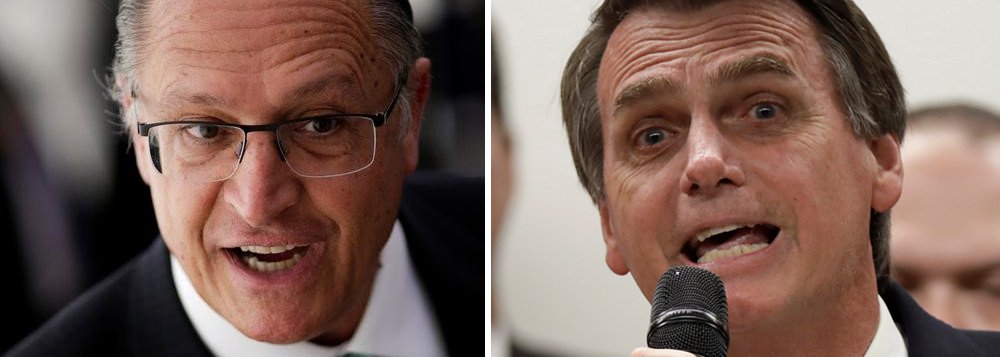 Alckmin sobre Bolsonaro: “Acho um atraso. Você não cria emprego a bala”