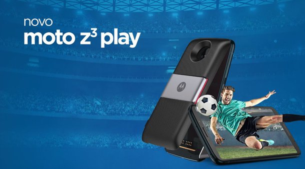Motorola lança terceira geração do moto z3 play no Brasil