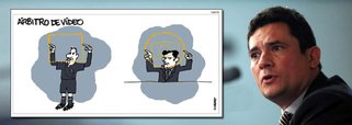 Moro, o árbitro de vídeo da Globo