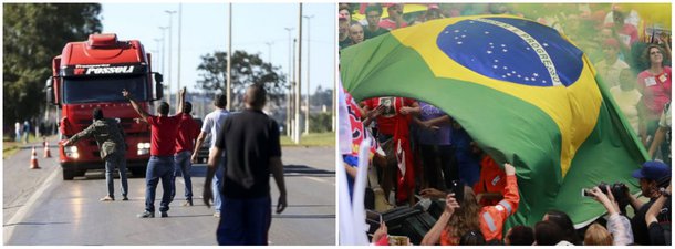 Os caminhoneiros não recuaram e a esquerda precisa voltar pra rua
