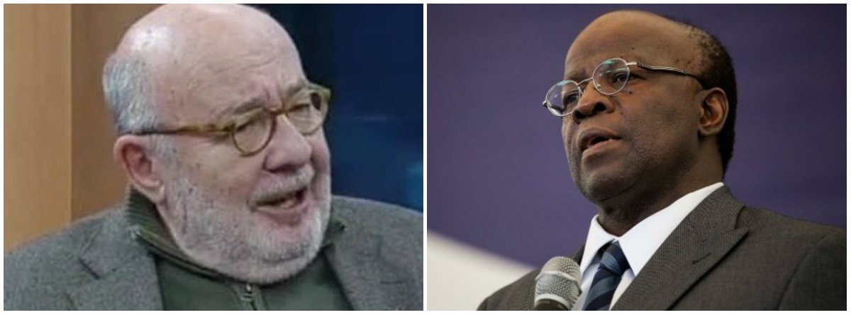 Mais uma viúva porcina desiste: ficamos livres de Joaquim Barbosa, diz Kotscho