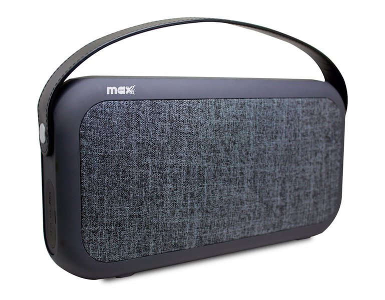 Lançamento da Maxprint, Caixa de Som Bluetooth Max Go tem acabamento em tecido e potência de 30W RMS