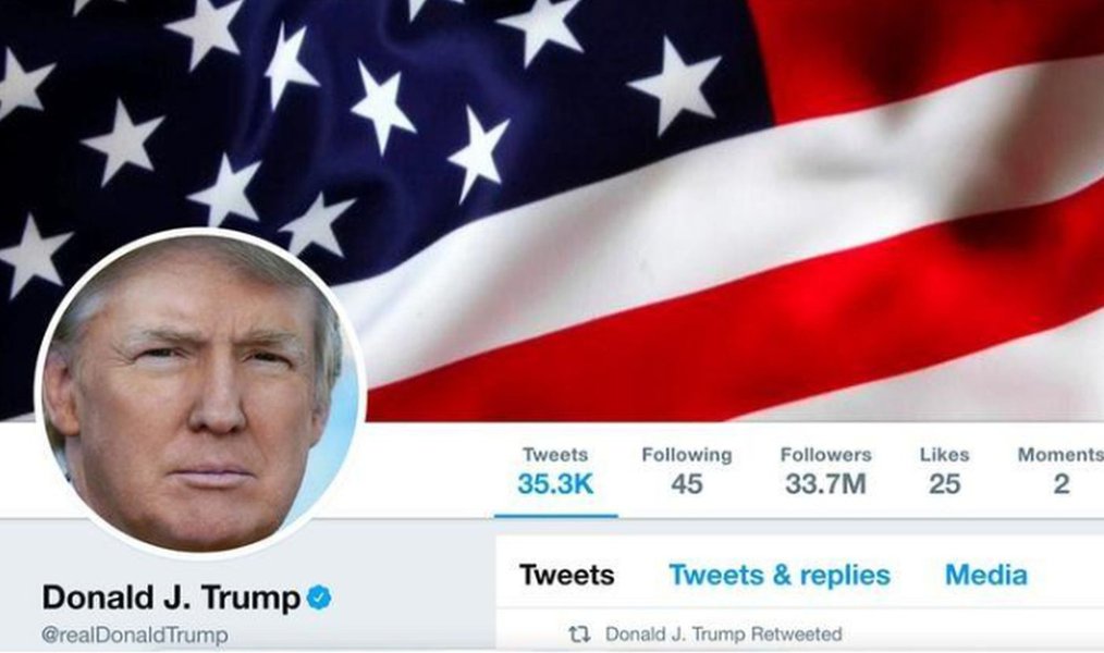 Juíza diz que Trump viola Constituição ao bloquear críticos no Twitter