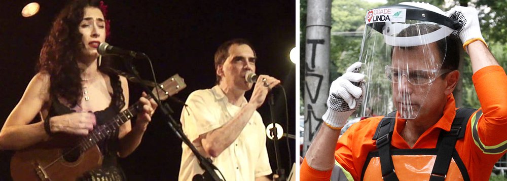 Arnaldo Antunes e Marisa Monte vão à Justiça contra Doria