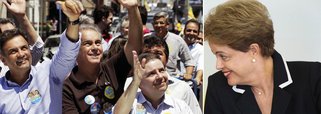 Dilma: sincericídio de vice mostra que Anastasia e Aécio são irmãos siameses