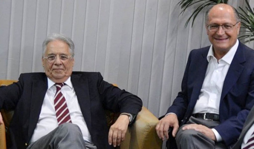 Alckmin rebate FHC e diz que não tem aliança com PT no segundo turno