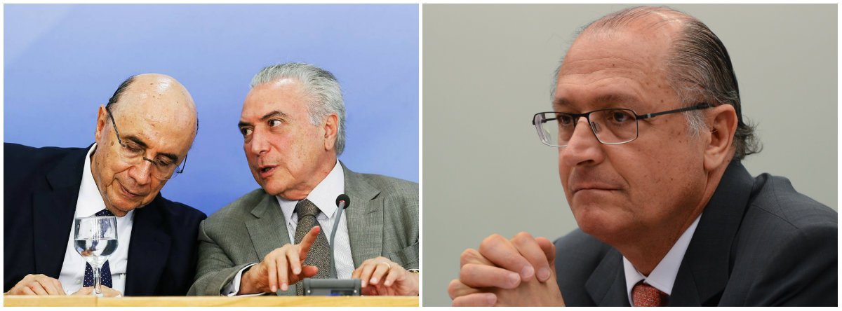 Temer usa Meirelles para esconder que apoia Alckmin